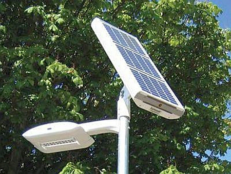 Светильники на солнечных батареях уличные