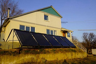 Солнечный коллектор для отопления дома 100 м2