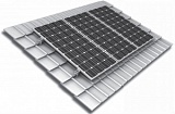 Комплект для монтажа 3-х солнечных батарей 200-320 Вт на наклонной крыше