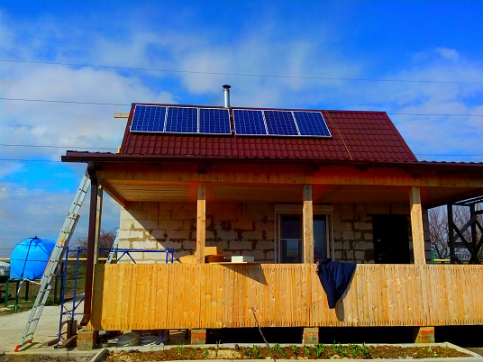 Солнечные батареи для дома 50 м2 Мержаново 3