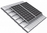 Комплект для монтажа 2-х солнечных батарей 200-320 Вт на наклонной крыше