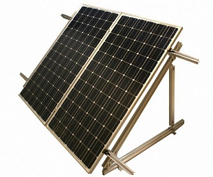 Комплект для монтажа 2-х солнечных батарей 200-320 Вт с регулируемым углом наклона