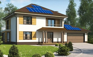 Солнечные батареи для дома 200 кв м