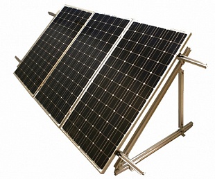 Комплект для монтажа 3-х солнечных батарей 200-320 Вт с регулируемым углом наклона