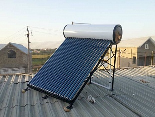 Солнечный напорный водонагреватель на 250 л