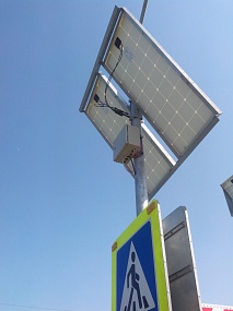 Комплект освещения перехода на солнечной батарее «Светоч-A3»
